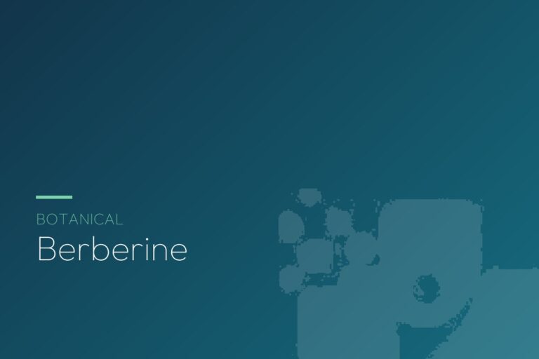 Berberine botanical guide