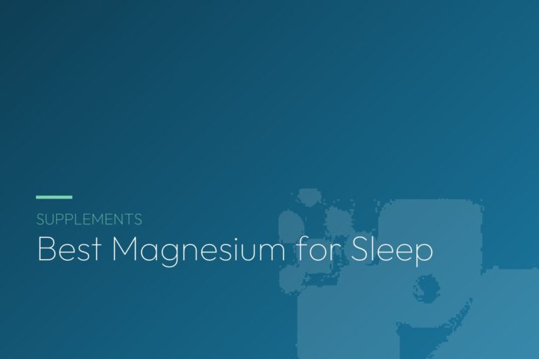 Best magnesium for sleep