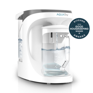 AquaTru Glass Carafe Countertop RO
